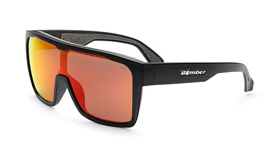 FUZZ Bomb Safety - Polarized Red Mirror - Bomber Eyewear - FZ111RM