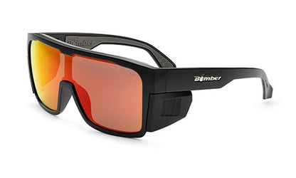 FUZZ Bomb Safety - Polarized Red Mirror - Bomber Eyewear - FZ111RM