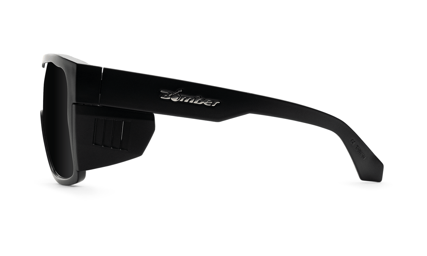 FUZZ Bomb Safety - Polarized Smoke - Safety Glasses - Bomber Eyewear - FZ111