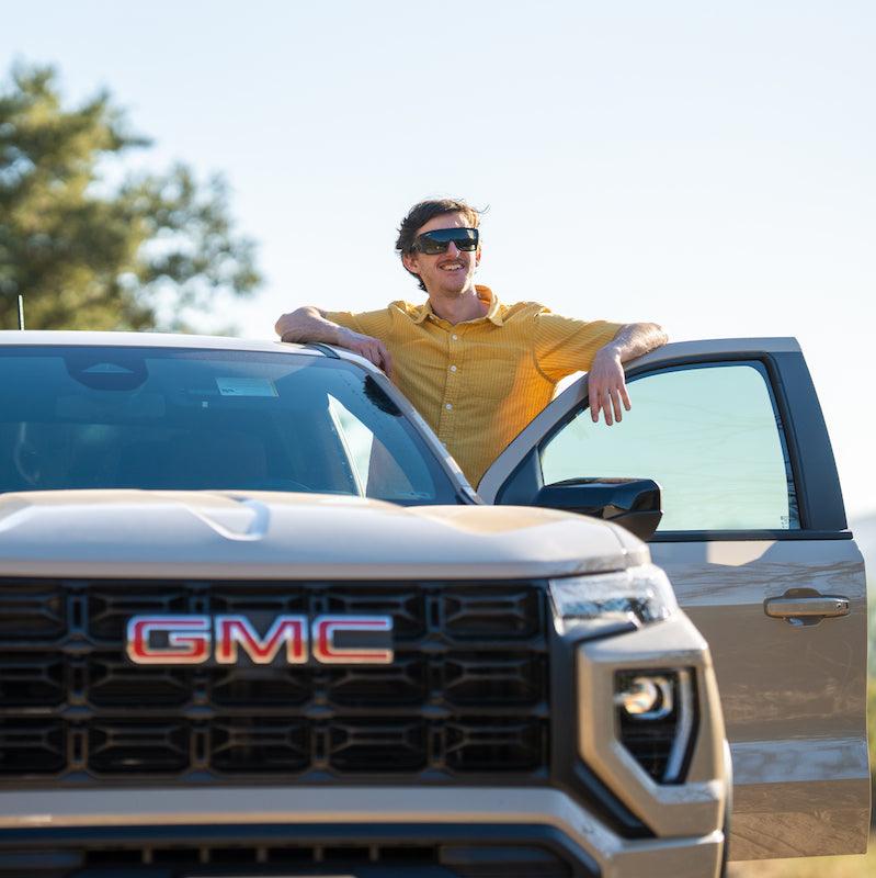 FUZZ Bomb Safety - Polarized Smoke - Safety Glasses - Bomber Eyewear - FZ111