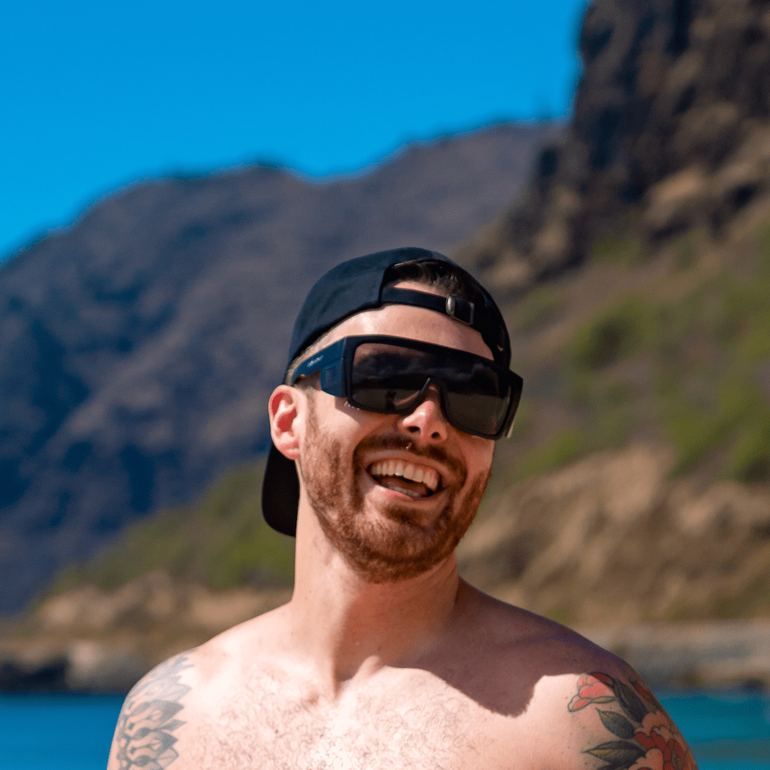 FUZZ Bomb Safety - Polarized Smoke - Safety Glasses - Bomber Eyewear - FZ111