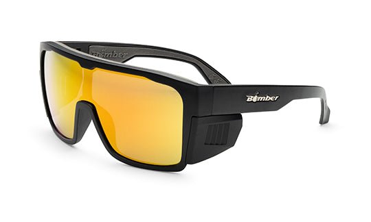 FUZZ Bomb Safety - Red Mirror - Safety Glasses - Bomber Eyewear - FZ103RM