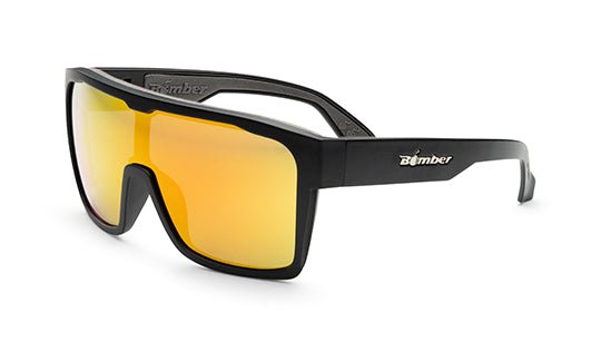 FUZZ Bomb Safety - Red Mirror - Safety Glasses - Bomber Eyewear - FZ103RM