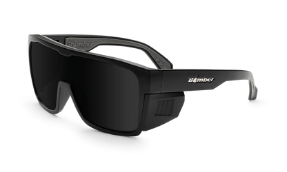 FUZZ Bomb Safety - Smoke - Safety Glasses - Bomber Eyewear - FZ103