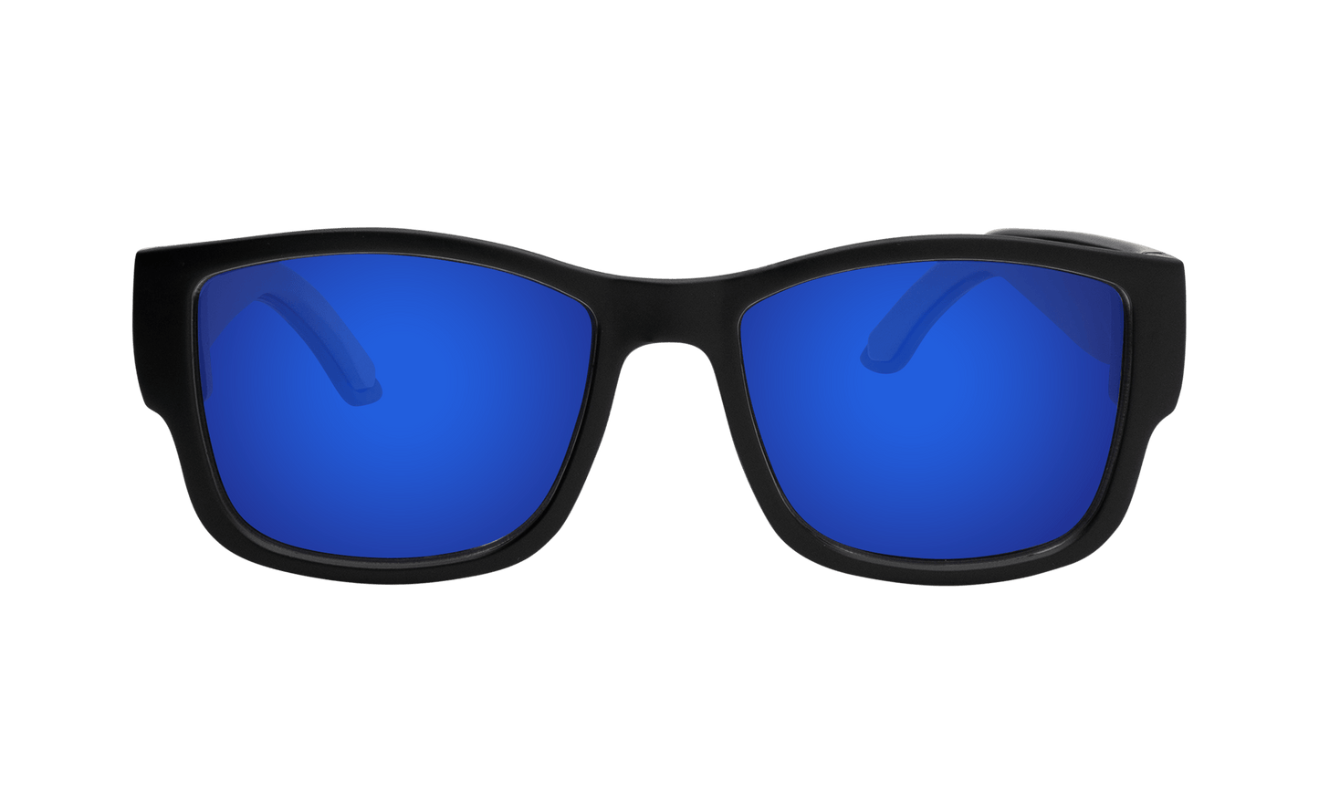 GOMER - Blue Mirror - Sunglasses - Bomber Eyewear - GM101BM
