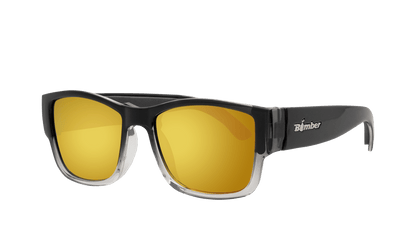 GOMER - Gold Mirror Crystal - Sunglasses - Bomber Eyewear - GM104GLD