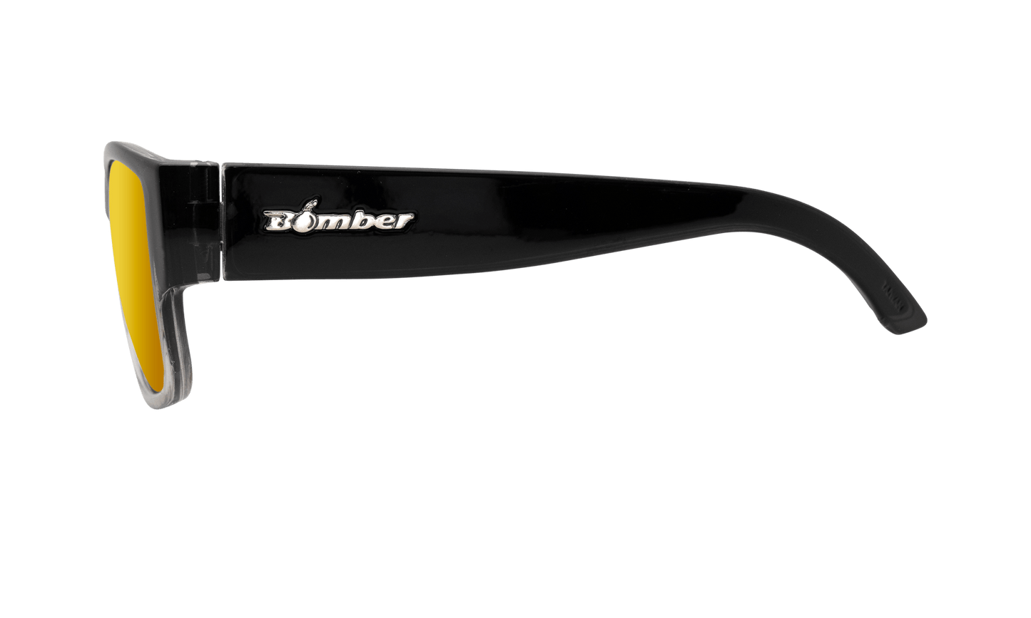 GOMER - Gold Mirror Crystal - Sunglasses - Bomber Eyewear - GM104GLD