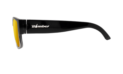 GOMER - Gold Mirror Crystal - Sunglasses - Bomber Eyewear - GM104GLD