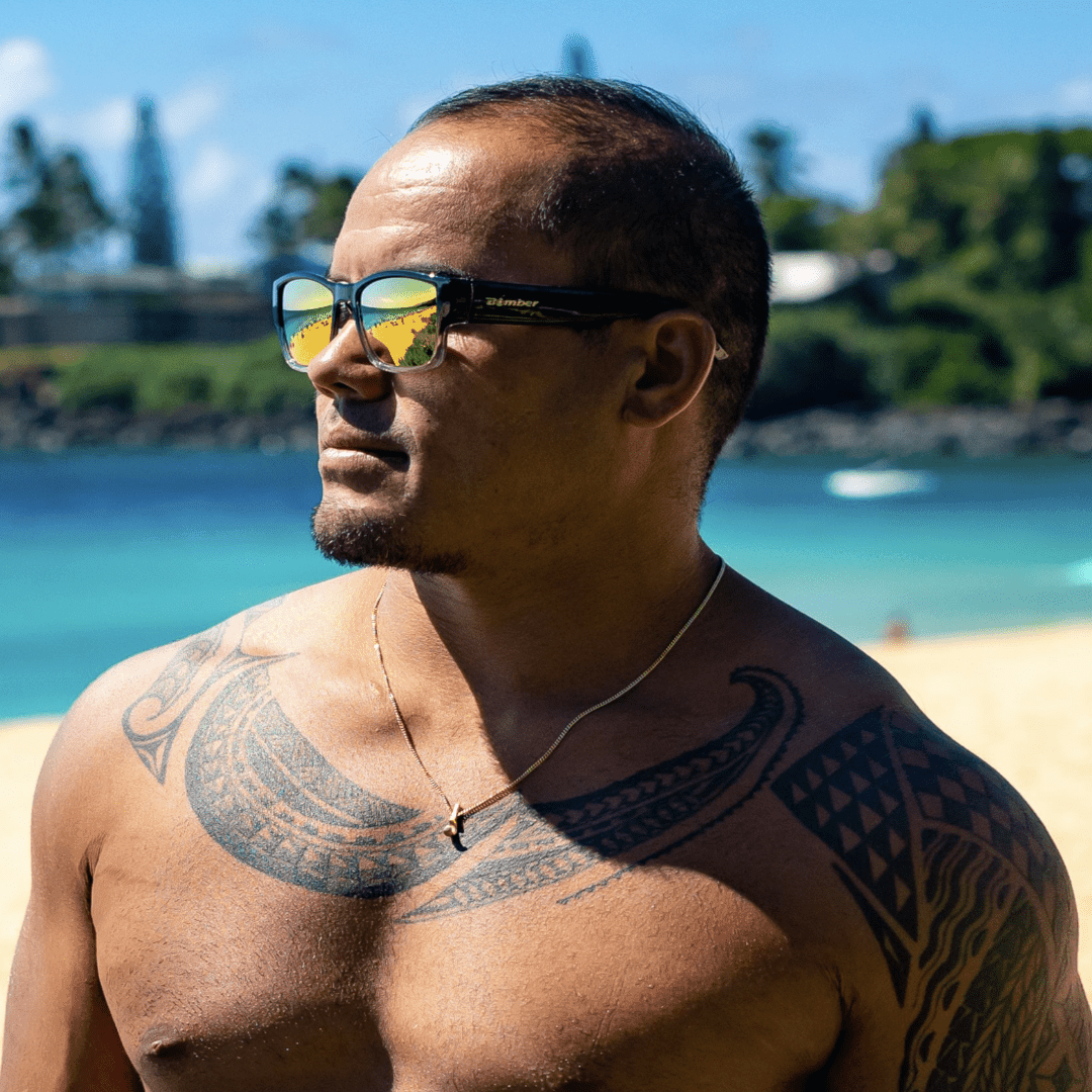 GOMER - Gold Mirror Crystal - Sunglasses - Bomber Eyewear - GM104GLD