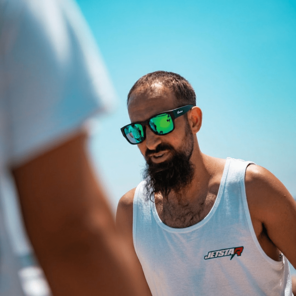 GOMER - Green Mirror - Sunglasses - Bomber Eyewear - GM101GM