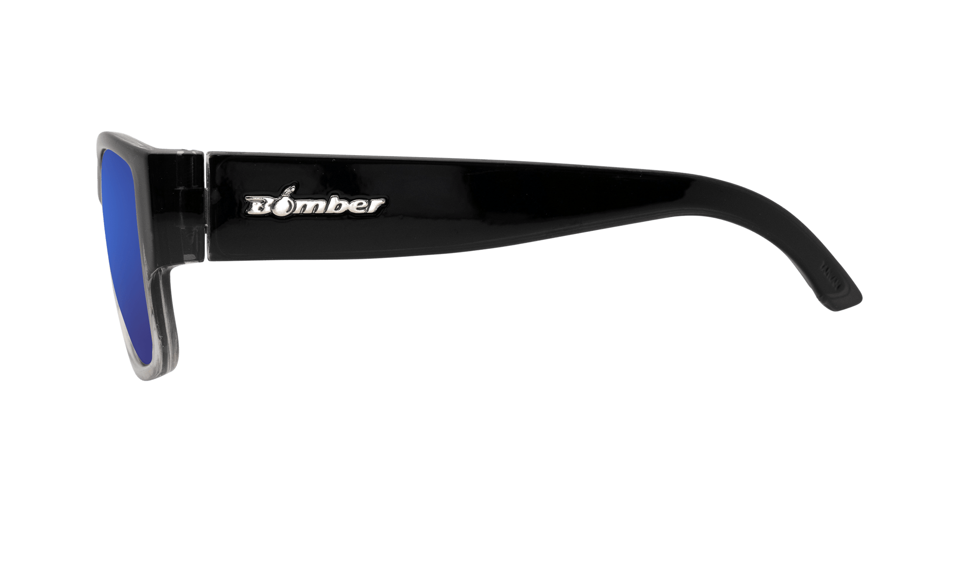 GOMER - Polarized Blue Mirror Crystal - Sunglasses - Bomber Eyewear - GM114BMBF