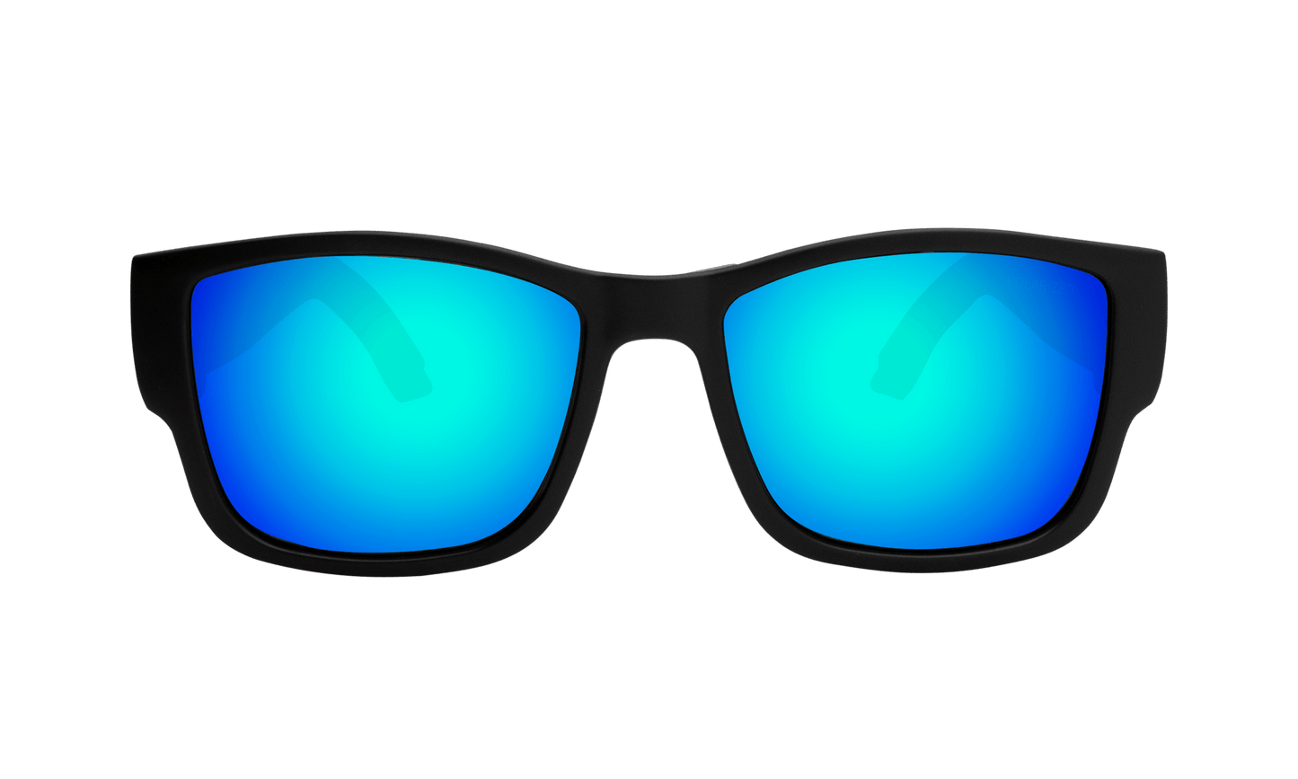 GOMER - Polarized Ice Blue Mirror - Sunglasses - Bomber Eyewear - GM111ICE