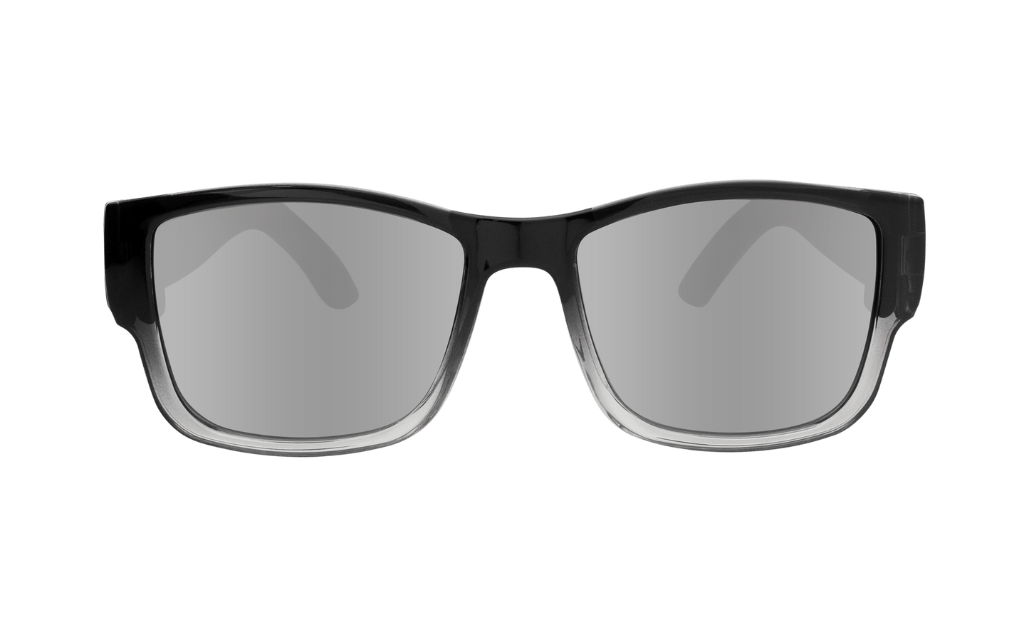 GOMER - Polarized Silver Mirror Crystal - Bomber Eyewear - GM114