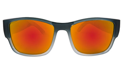GOMER - Red Mirror Crystal - Sunglasses - Bomber Eyewear - GM104RM
