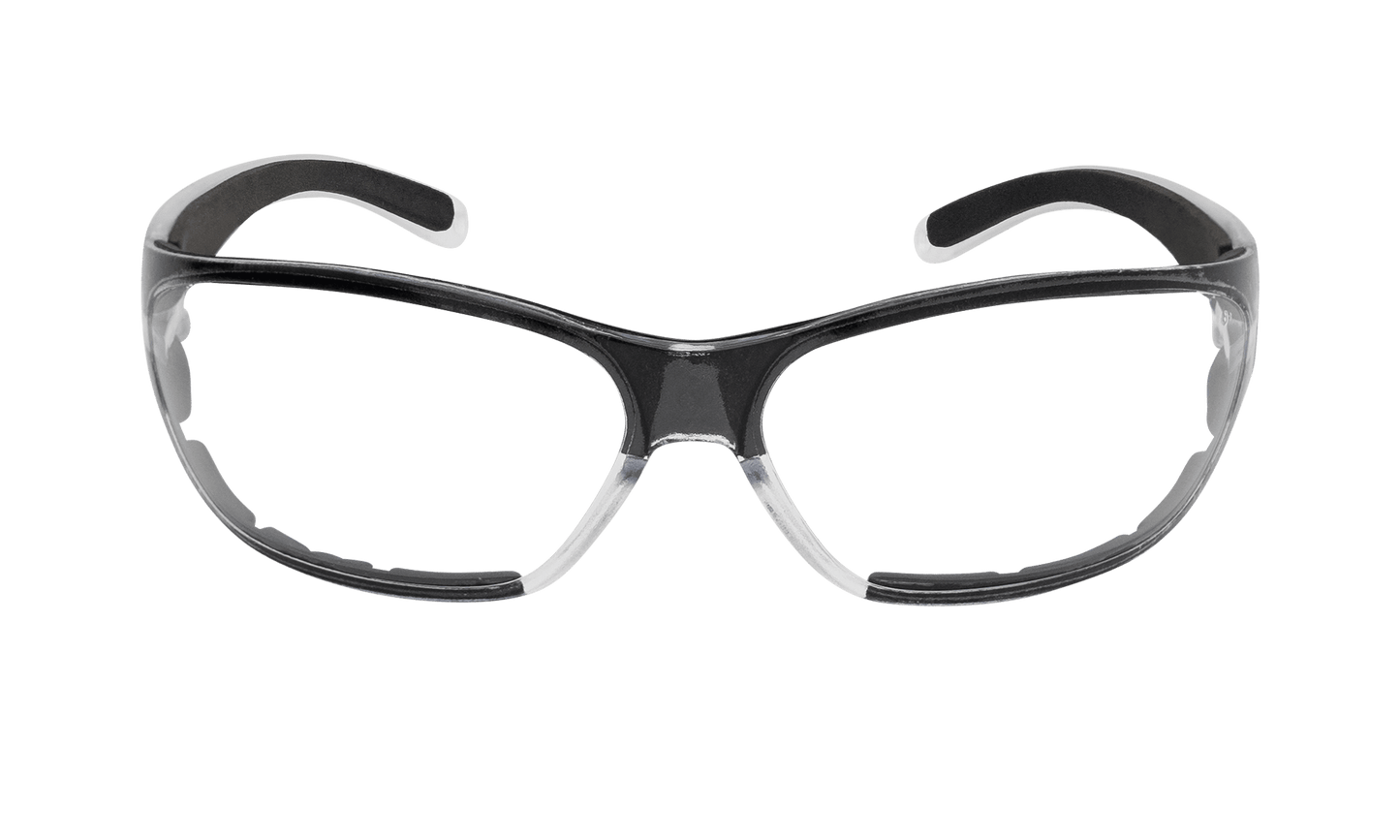 H - Bomb Safety Spoggle Clear - Safety Glasses - Bomber Eyewear - HF101SP