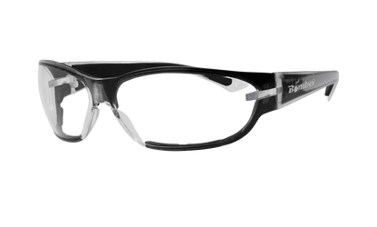 H - Bomb Safety Spoggle Clear - Safety Glasses - Bomber Eyewear - HF101SP