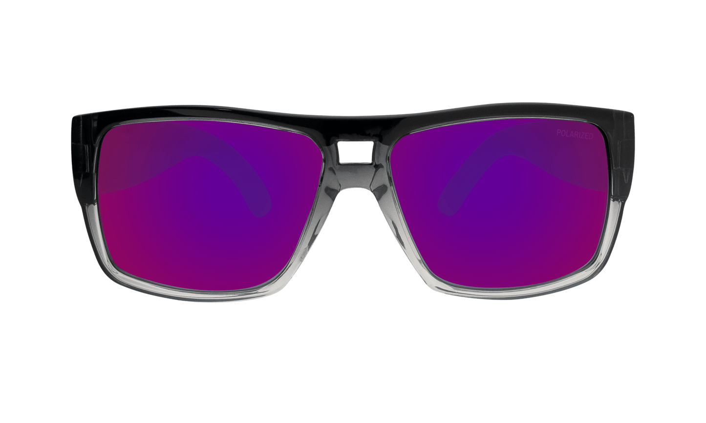 IRIE - Polarized Pink Mirror Crystal - Bomber Eyewear - IRE114PMPF