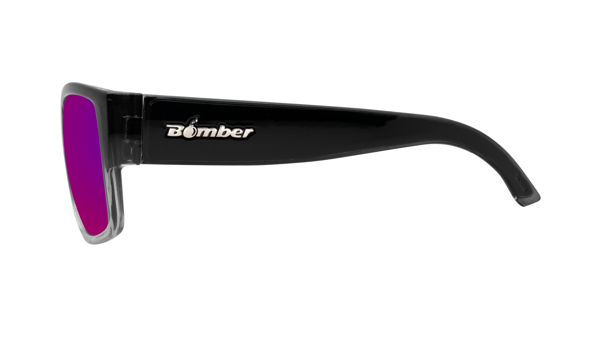 IRIE - Polarized Pink Mirror Crystal - Bomber Eyewear - IRE114PMPF