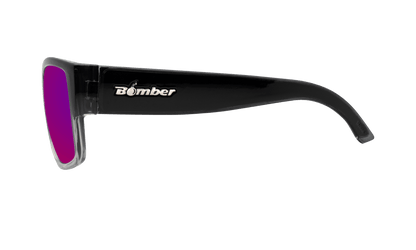 IRIE - Polarized Pink Mirror Crystal - Bomber Eyewear - IRE114PMPF