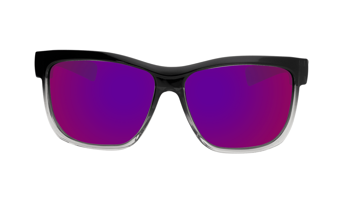 JACO - Polarized Revo Pink Mirror Crystal - Sunglasses - Bomber Eyewear - JA114PM