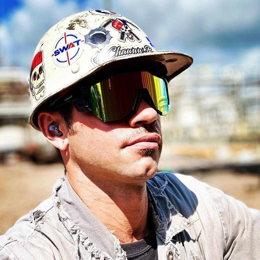 JAGER Bomb Safety - Gold Mirror - Safety Glasses - Bomber Eyewear - JB103GLD