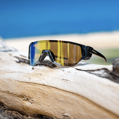 JAGER Bomb Safety - Gold Mirror - Safety Glasses - Bomber Eyewear - JB103GLD