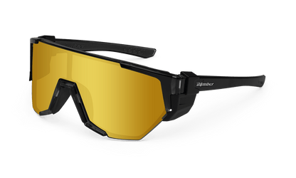 JAGER Bomb Safety - Gold Mirror - Safety Glasses - Bomber Eyewear - JB103GLD