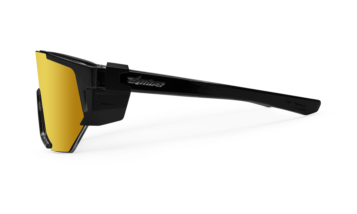 JAGER Bomb Safety - Gold Mirror - Safety Glasses - Bomber Eyewear - JB103GLD