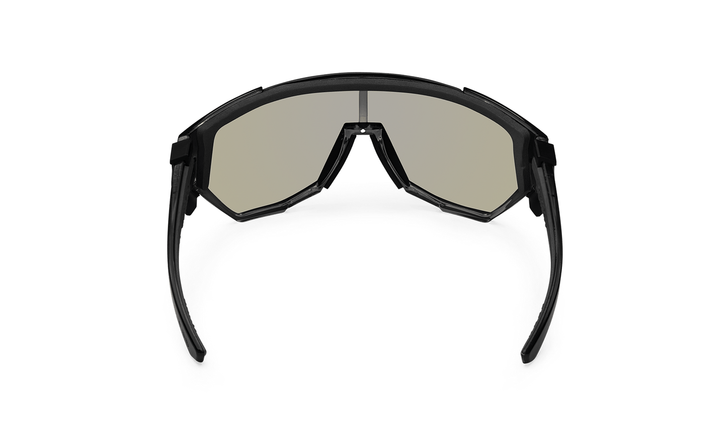 JAGER Bomb Safety - Gold Mirror - Safety Glasses - Bomber Eyewear - JB103GLD