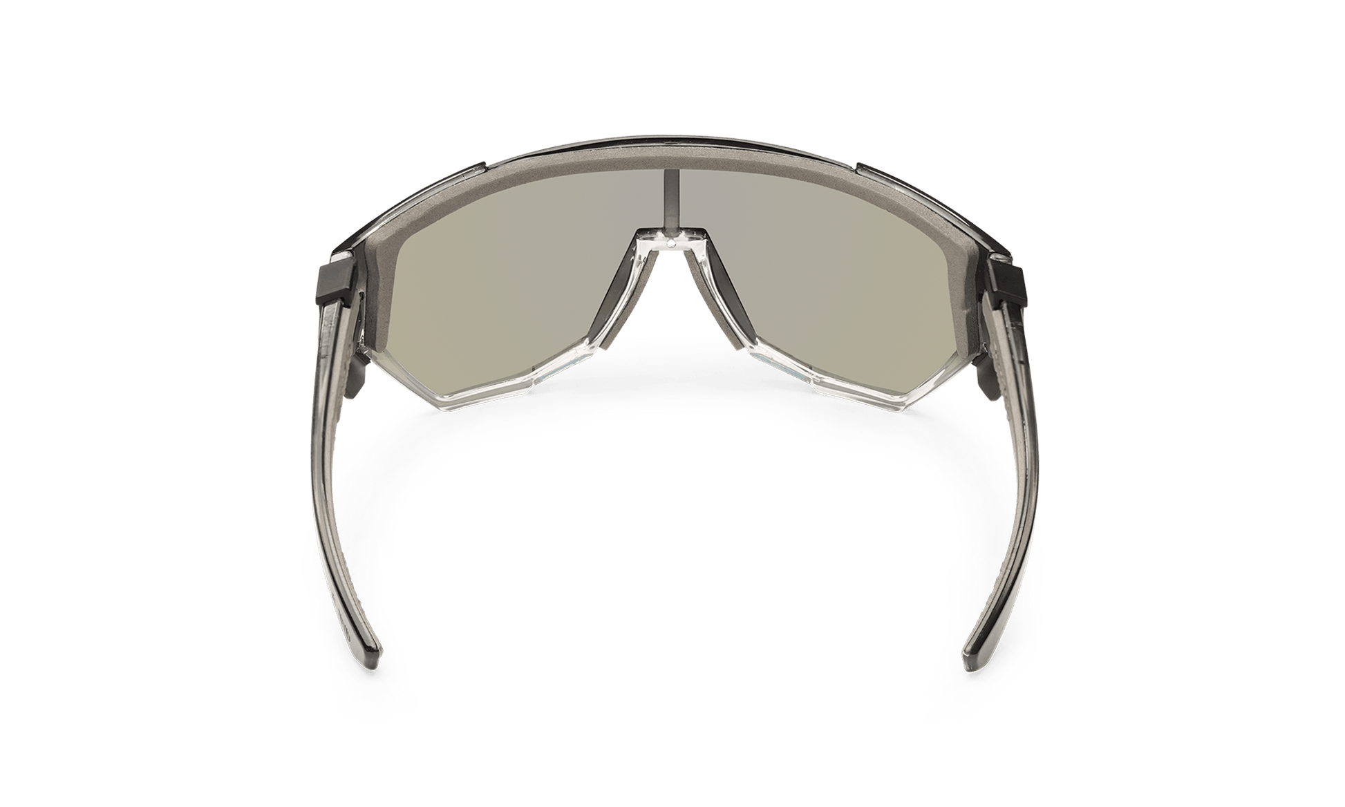 JAGER Bomb Safety - Green Mirror Polarized Crystal - Safety Glasses - Bomber Eyewear - JB114GM