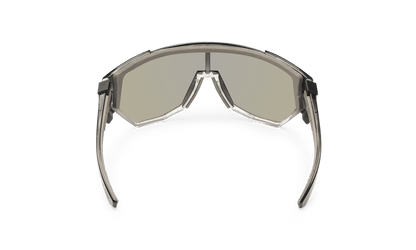 JAGER Bomb Safety - Polarized Ice Blue Mirror Crystal - Safety Glasses - Bomber Eyewear - JB114ICE