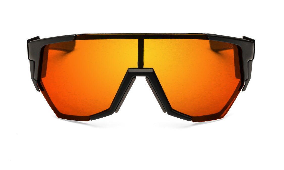 JAGER Bomb Safety - Polarized Red Mirror - Safety Glasses - Bomber Eyewear - JB111RM