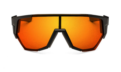 JAGER Bomb Safety - Polarized Red Mirror - Safety Glasses - Bomber Eyewear - JB111RM