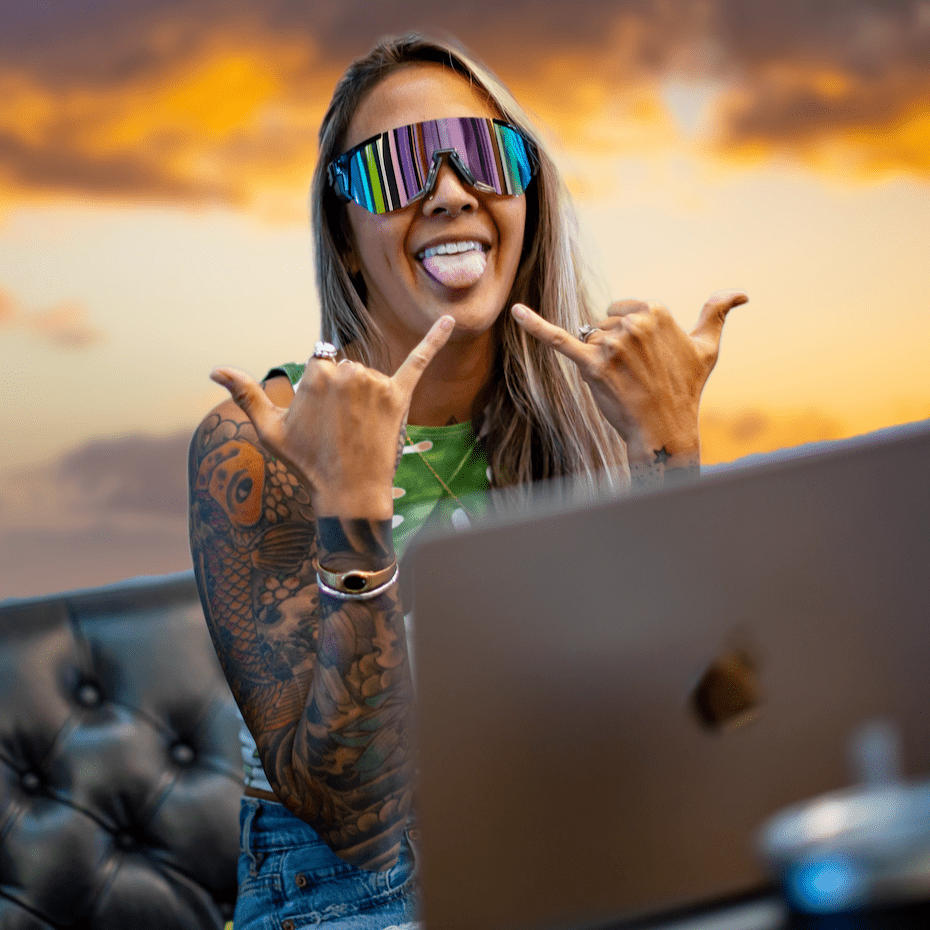 JAGER Bomb Safety - Polarized Rose Gold Pink Mirror Crystal - Safety Glasses - Bomber Eyewear - JB114PM