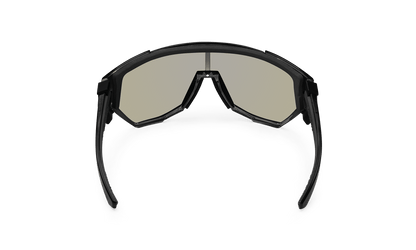 JAGER Bomb Safety - Polarized Rose Gold Pink Mirror Crystal - Safety Glasses - Bomber Eyewear - JB114PM