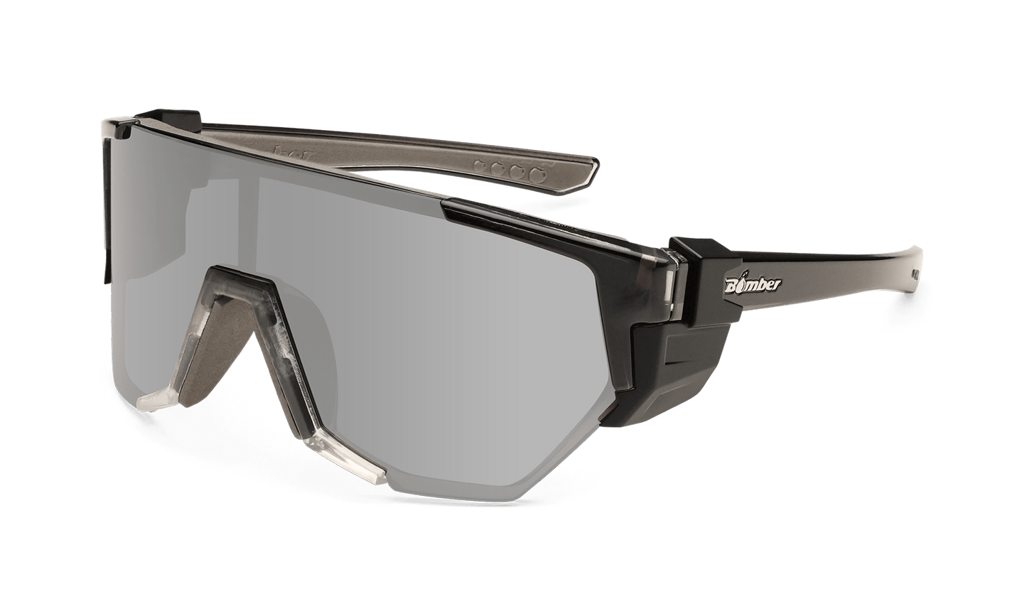 JAGER Bomb Safety - Silver Mirror Crystal - Safety Glasses - Bomber Eyewear - JB104