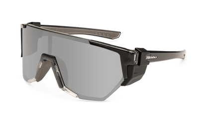 JAGER Bomb Safety - Silver Mirror Crystal - Safety Glasses - Bomber Eyewear - JB104