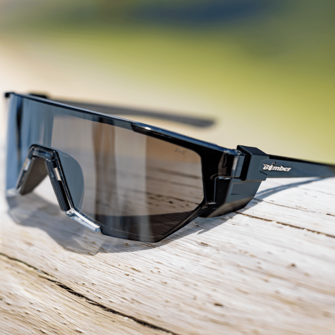 JAGER Bomb Safety - Silver Mirror Crystal - Safety Glasses - Bomber Eyewear - JB104