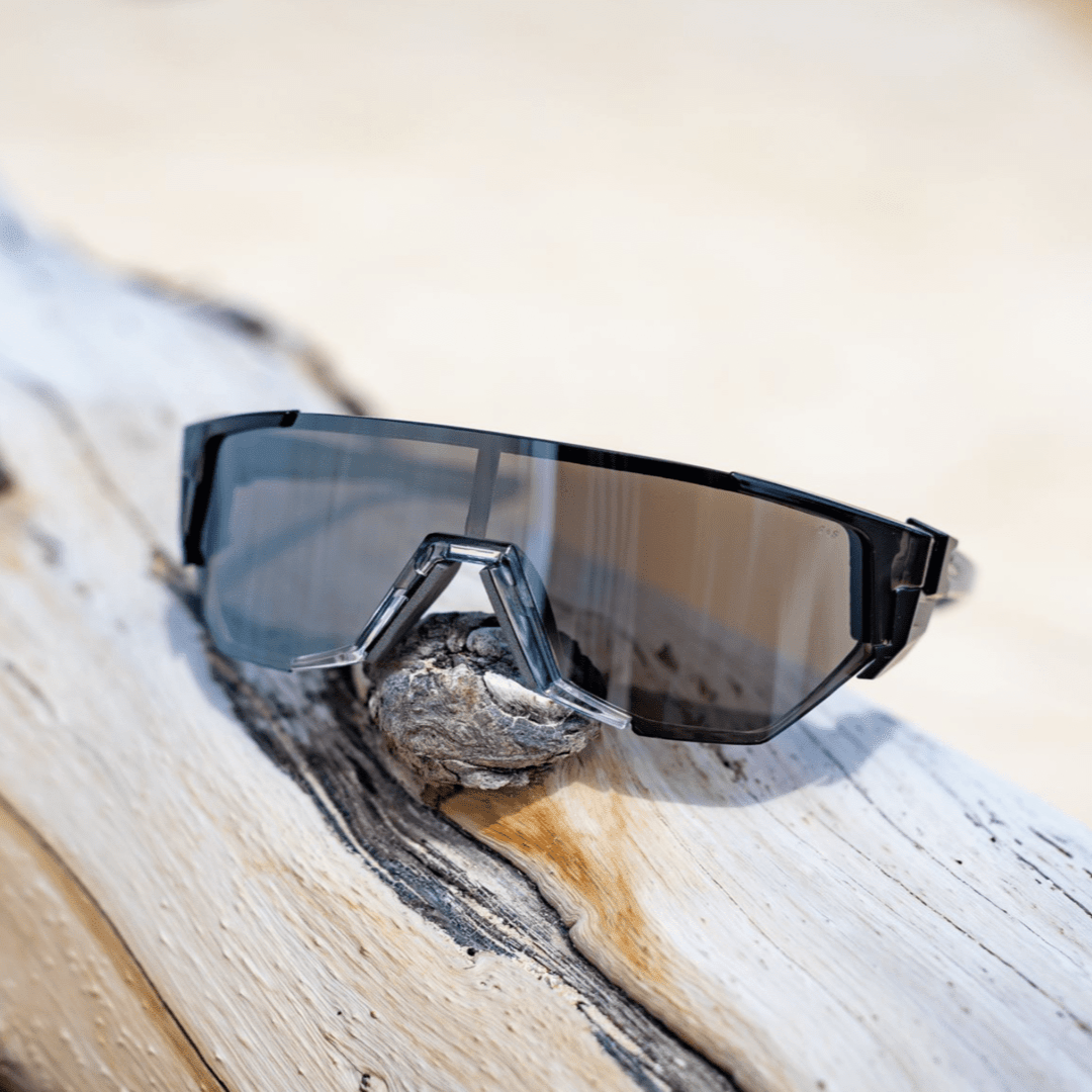 JAGER Bomb Safety - Silver Mirror Crystal - Safety Glasses - Bomber Eyewear - JB104