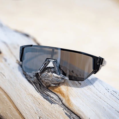 JAGER Bomb Safety - Silver Mirror Crystal - Safety Glasses - Bomber Eyewear - JB104