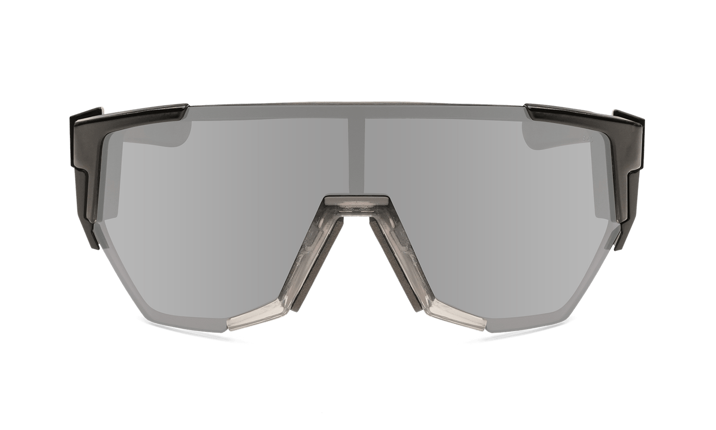 JAGER Bomb Safety - Silver Mirror Crystal - Safety Glasses - Bomber Eyewear - JB104
