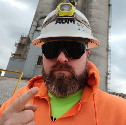 JAGER Bomb Safety - Smoke - Safety Glasses - Bomber Eyewear - JB103