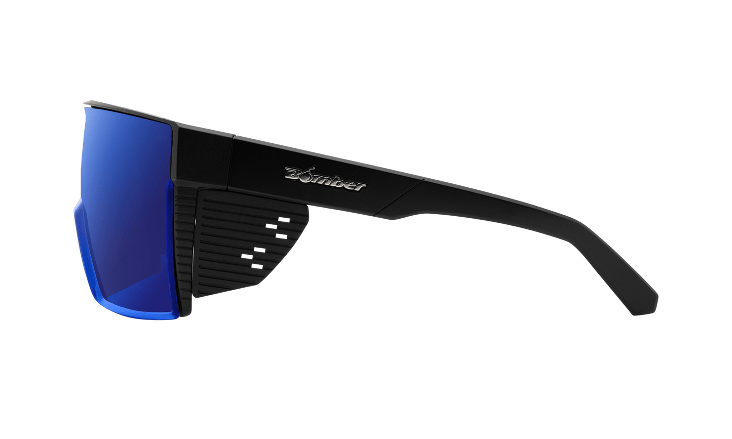 JOHNNY Safety - Blue Mirror - Bomber Eyewear - BZG103BM