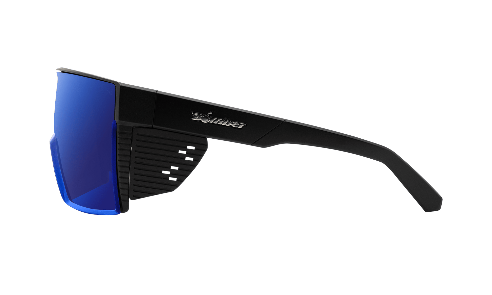 JOHNNY Safety - Blue Mirror - Bomber Eyewear - BZG103BM