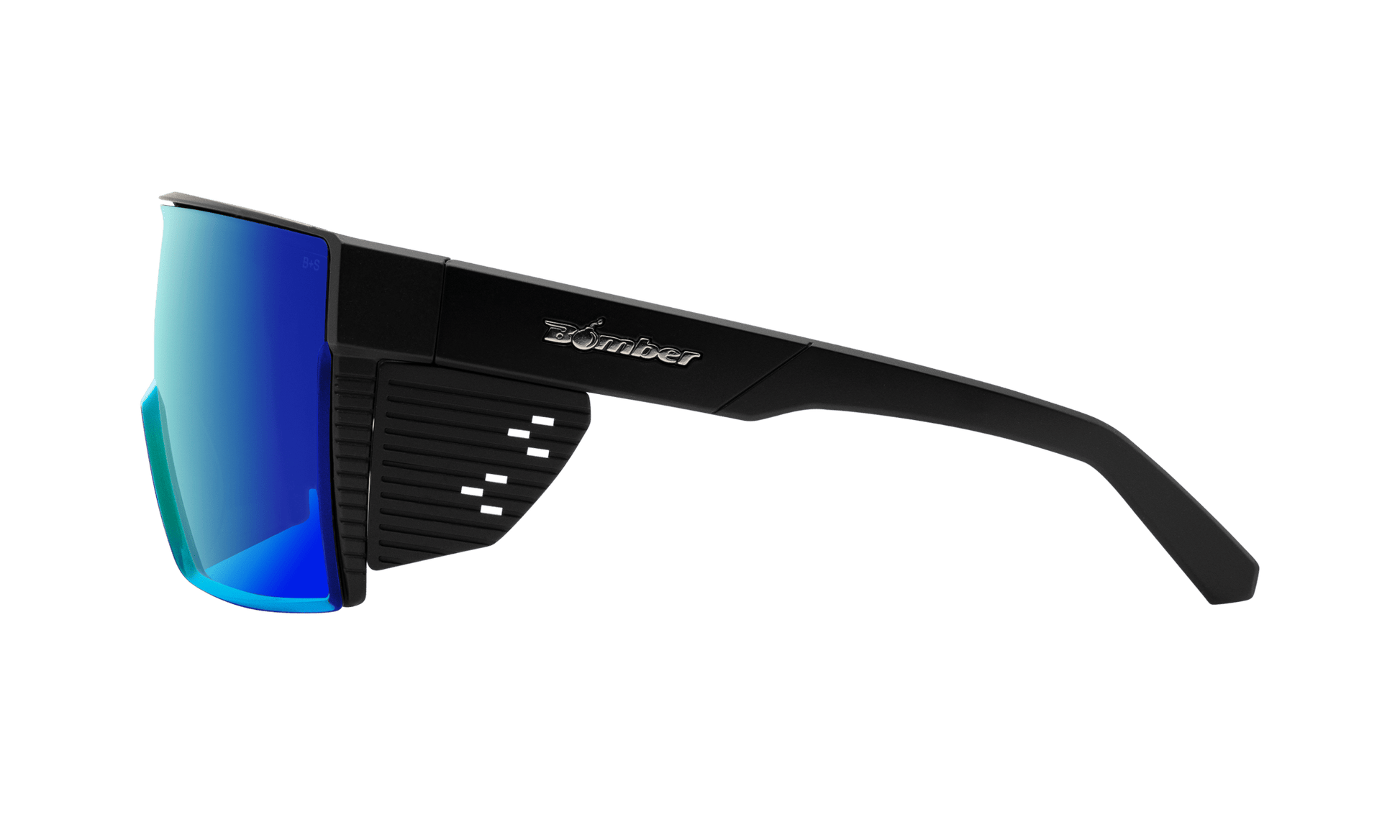 JOHNNY Safety - Ice Blue Mirror - Bomber Eyewear - BZG103ICE