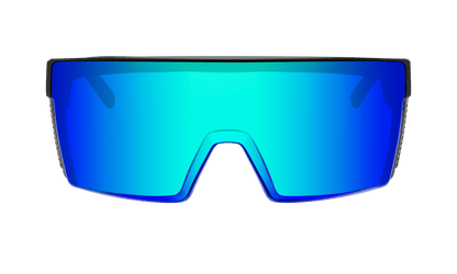 JOHNNY Safety - Ice Blue Mirror - Bomber Eyewear - BZG103ICE