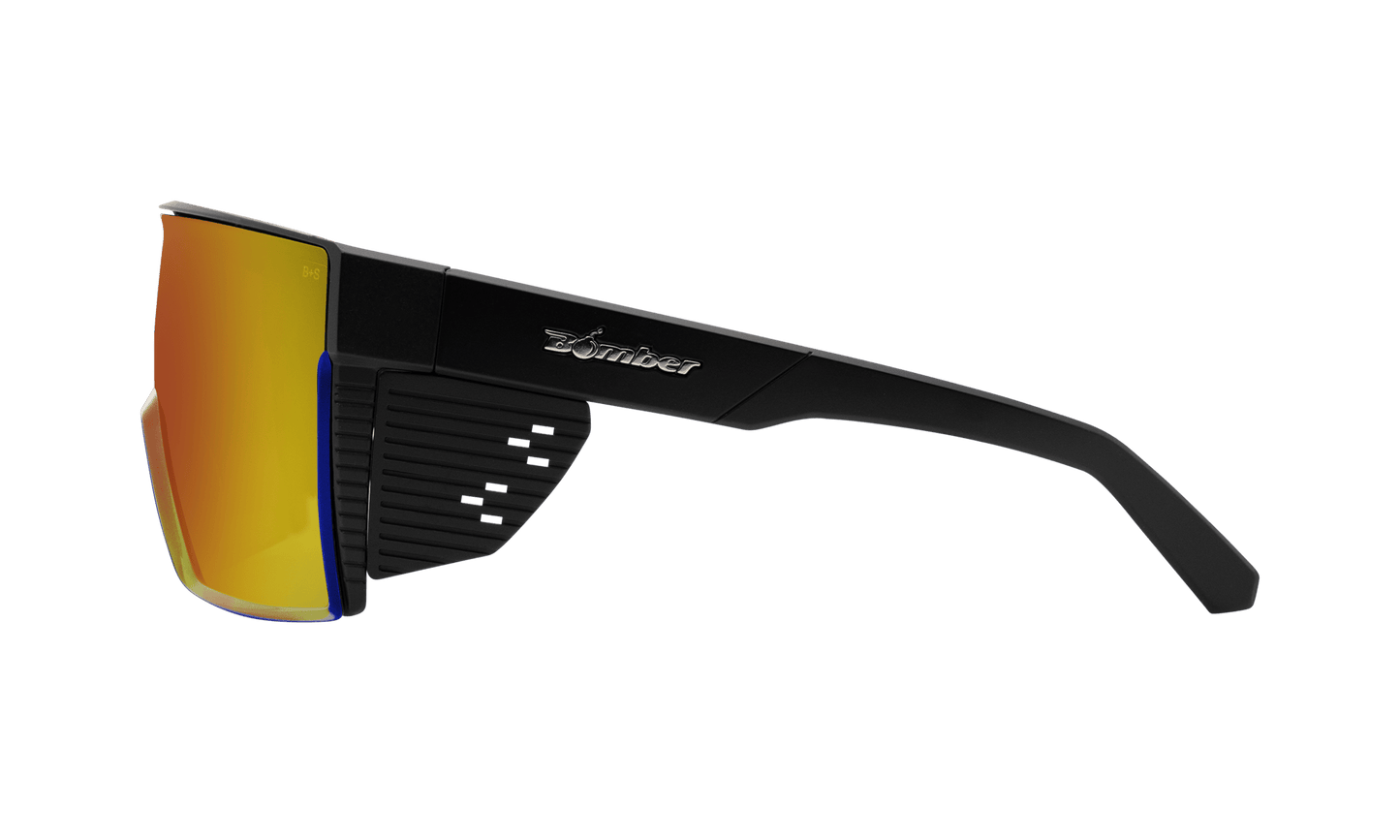 JOHNNY Safety - Red Mirror - Safety Glasses - Bomber Eyewear - BZG103RM