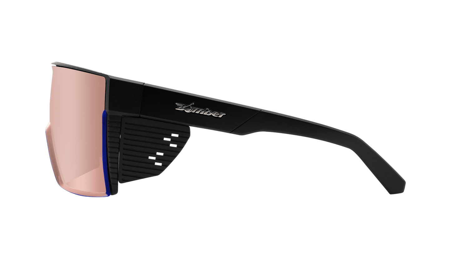 JOHNNY Safety - Rose Gold Mirror - Safety Glasses - Bomber Eyewear - BZG103PM