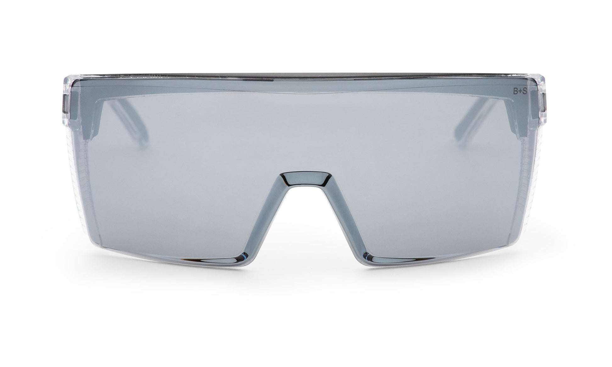 JOHNNY Safety - Silver Mirror - Safety Glasses - Bomber Eyewear - BZG104