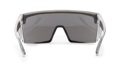 JOHNNY Safety - Silver Mirror - Safety Glasses - Bomber Eyewear - BZG104